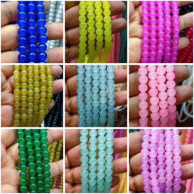 Colored Glass Beads - Beads Colour: Multiple