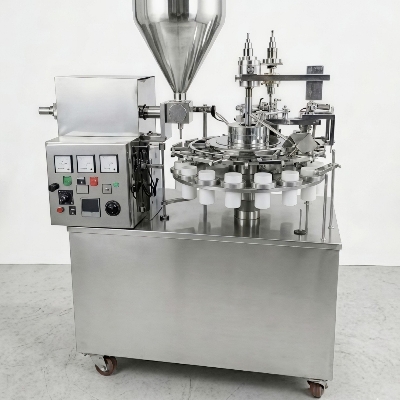 Plastic Tube Sealing Machine - Color: Silver