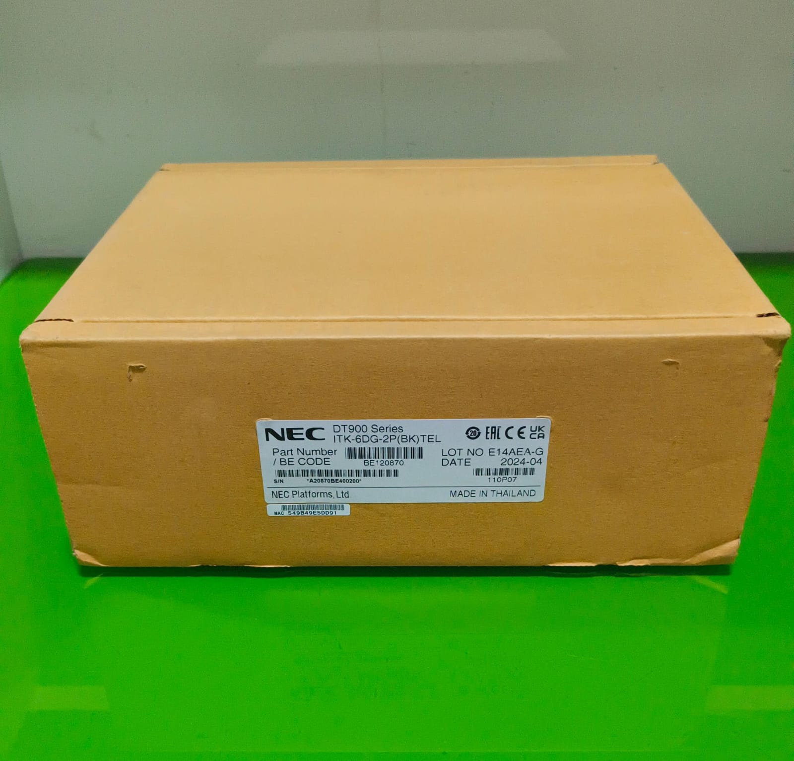 NEC ITK-6DG-2P BK TEL