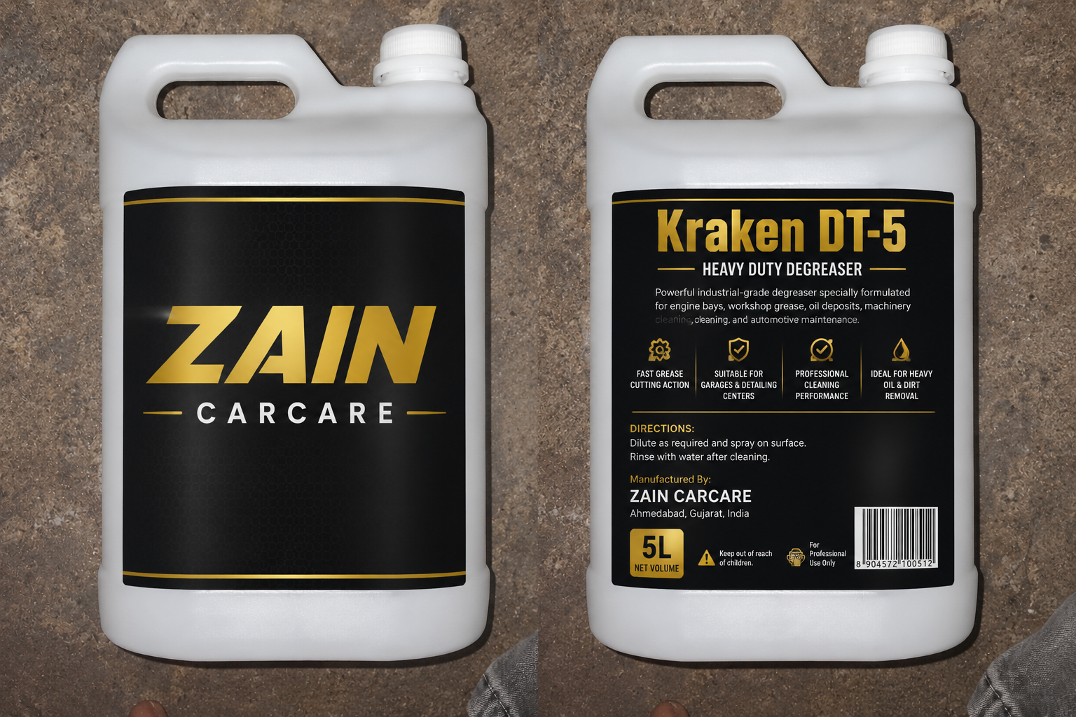 Kraken DT-5 premium degreaser