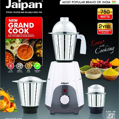 Jaipan Grand Cook 750 Watts Mixer Grinder