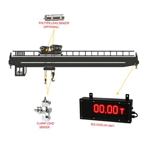 Safe Load Indicator for EOT Crane