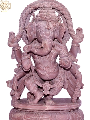 Stone Ganesh Murti