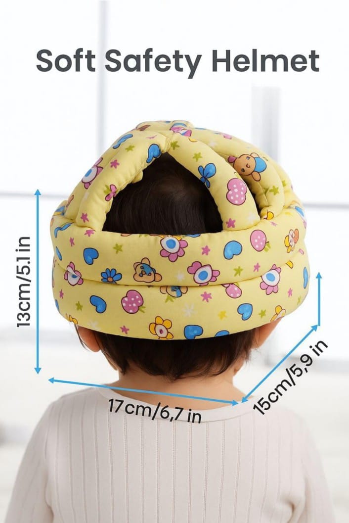 Baby Helmet - Color: Yellow