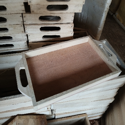 Wooden Rectangular Tray