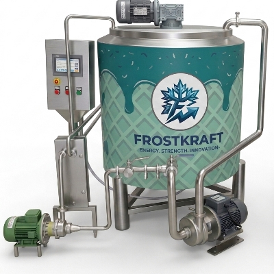 Ice Cream Mix Plant - Automatic Grade: Semi-Automatic