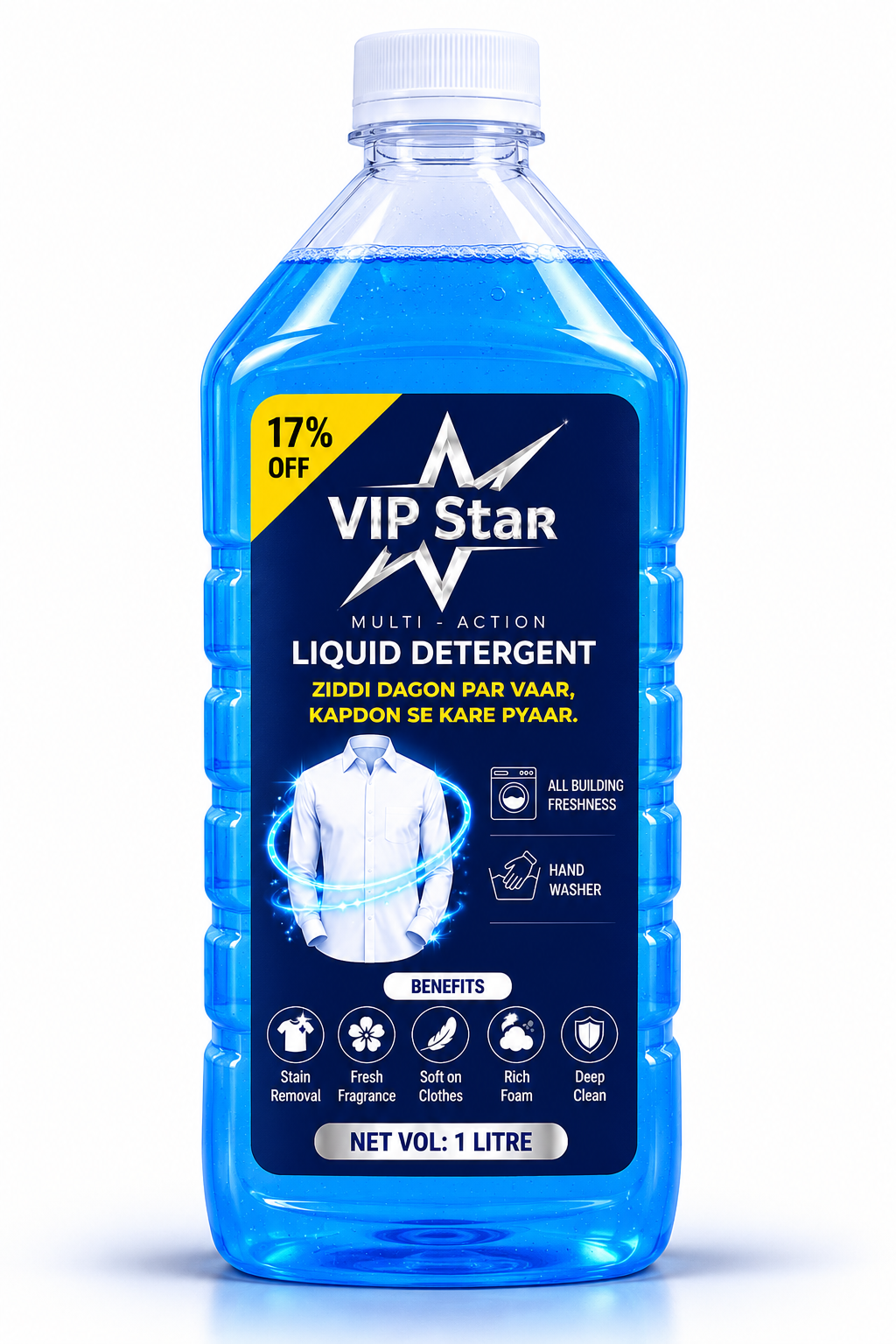 Vip Star Liquid Detergent Multi Action