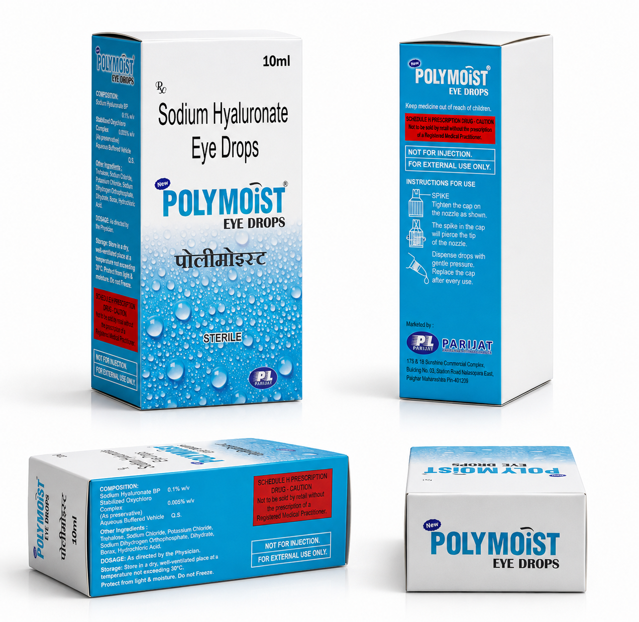 New Polymoist Eye Drops