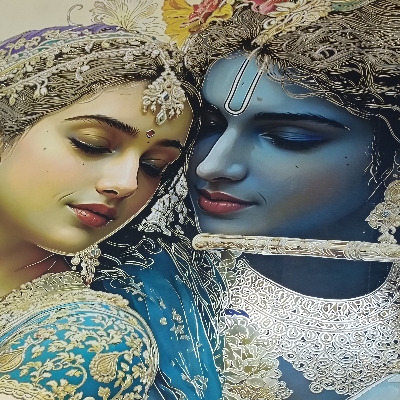 Radha Krishna Wallpaper By Durga Pvc Panel & Wallpaper
