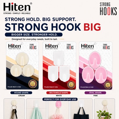 Strong Hook Big - Color: Available In Different Colors