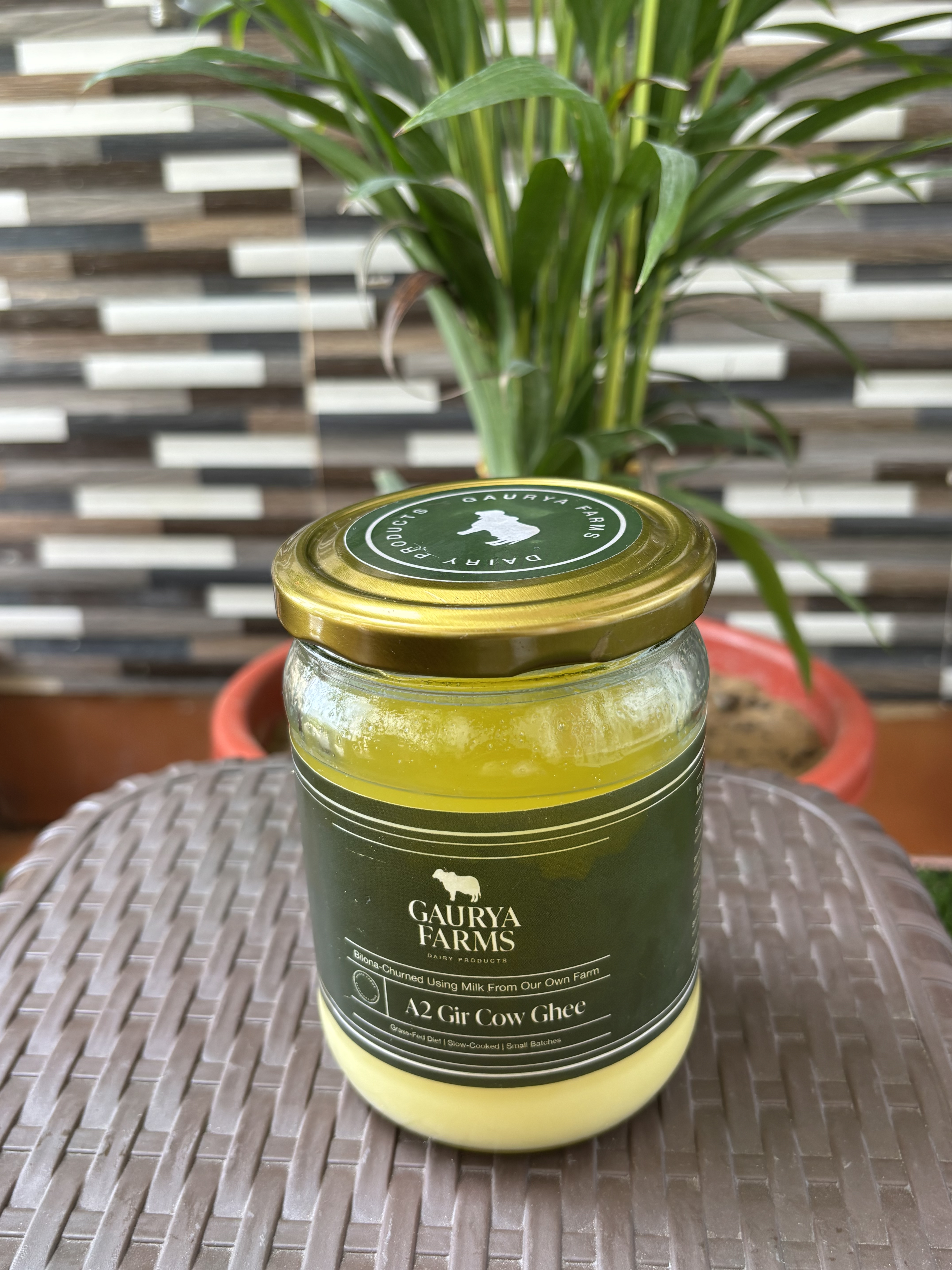 Gaurya Farms A2 Gir Cow Bilona Ghee
