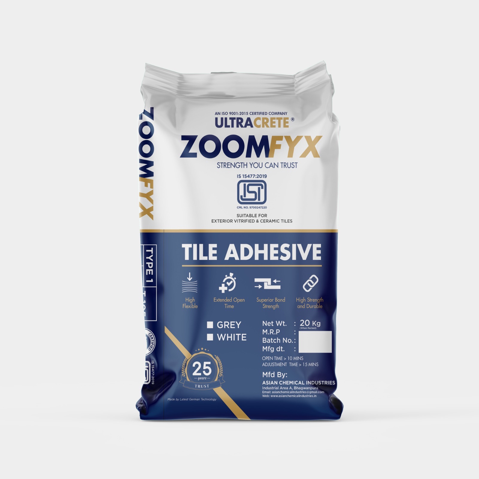 Tile Adhesive Grey Type 1