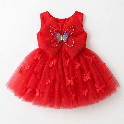 Baby Girl Red Frock