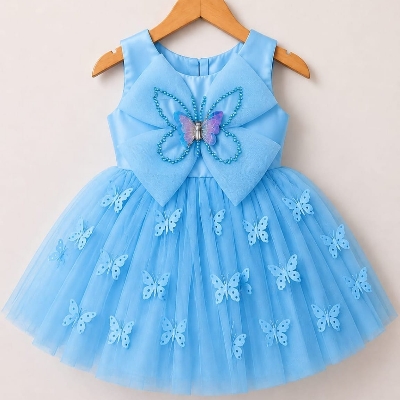 Girls Party Wear Frocks - Age Group: Kids