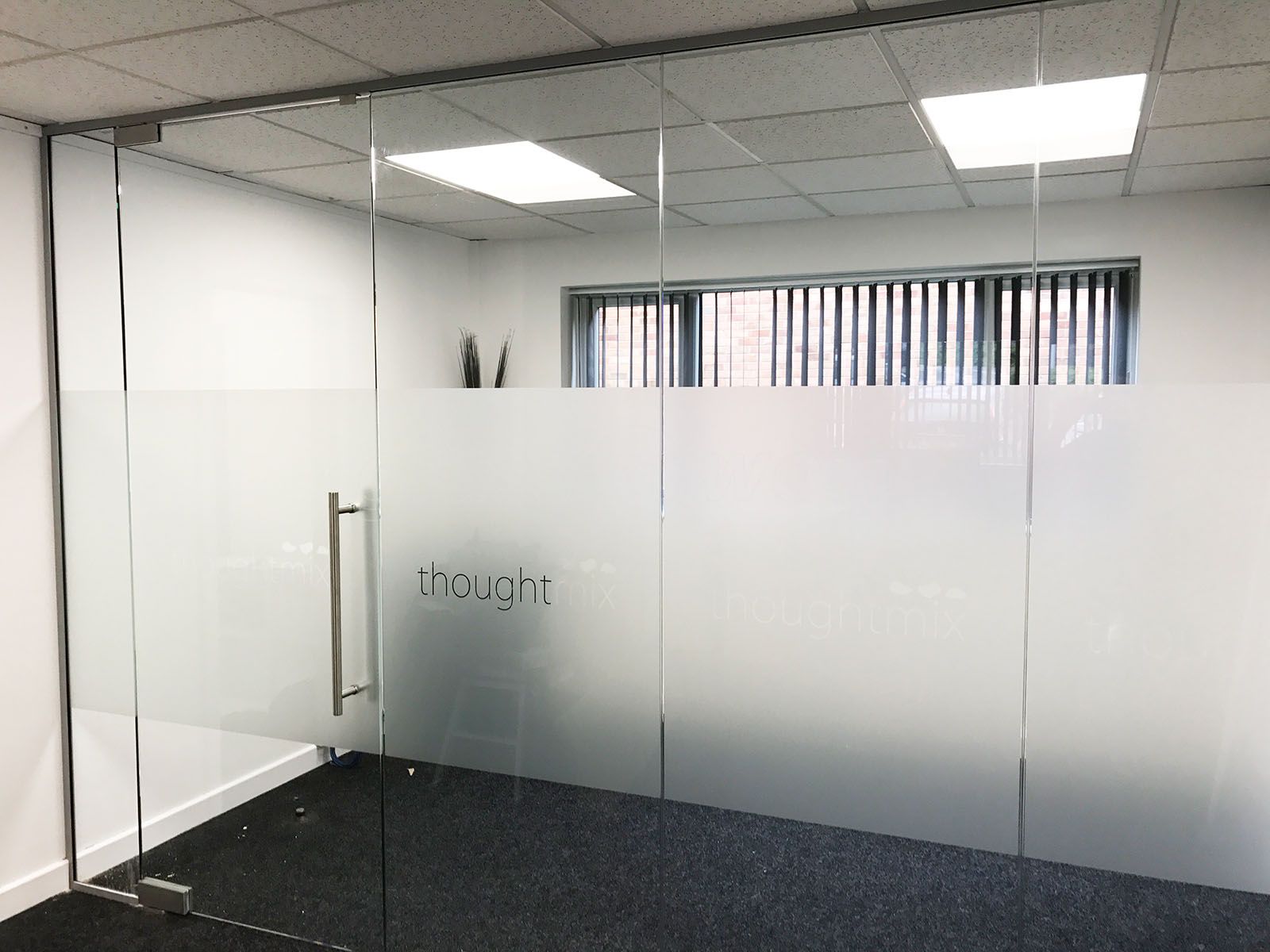 12 mm Toughened Glass Fix and Door with Fitting and Installation