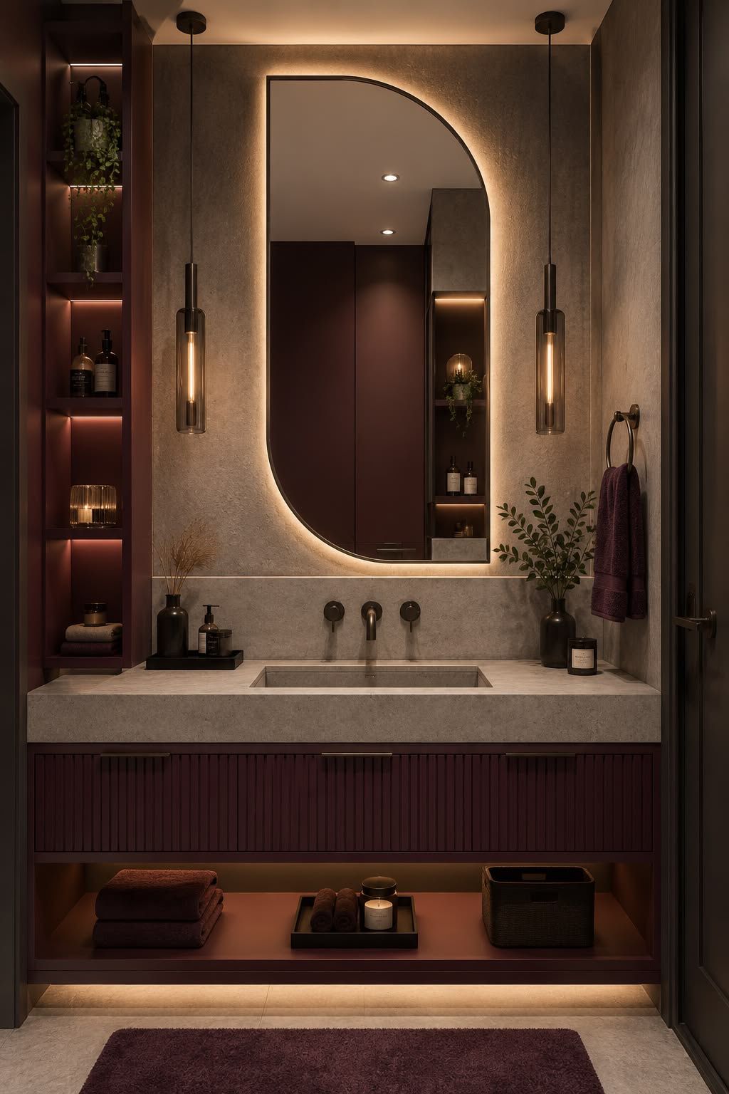 Frameless Led Mirror