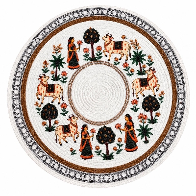 Round Placemat - Features: Light Weight