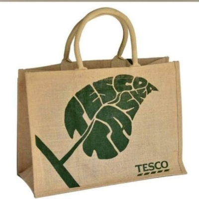 Jute Shopper Bag