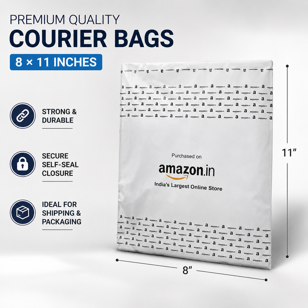 Amazon Printed Courier Bags 60 Micron