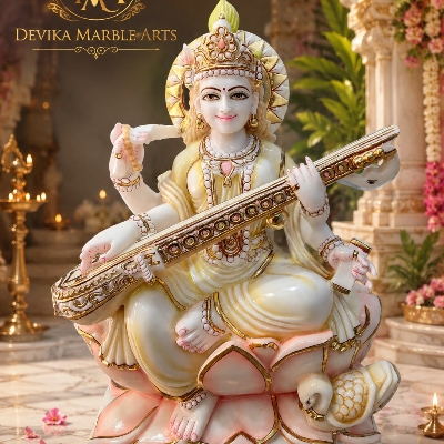 Saraswati Statue By Devika Marble Arts