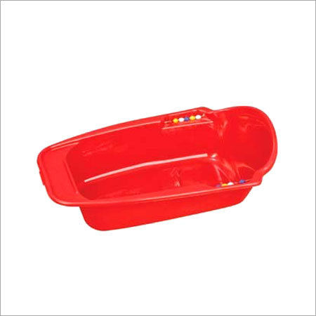 Multicolor Red Color Baby Bath Tub