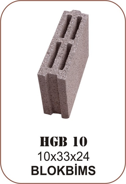 Gray Heat Proof Blokbims Pumice Bricks