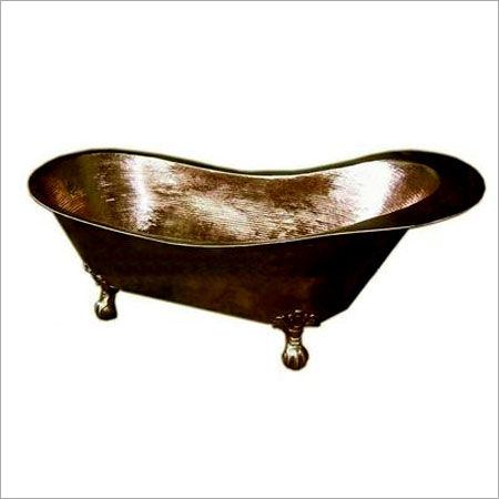 copper bath tub