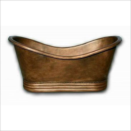 copper bath tub