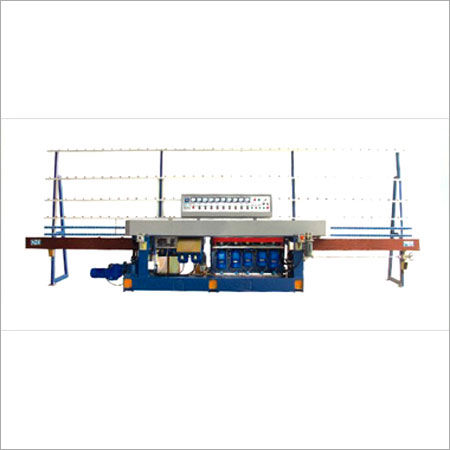 Glass Straight-Line Edging Machine - 150x150mm Minimum Glass Size, 0.5-3m/min Speed, 3-25mm Thickness, 15kw Total Capacity | Industrial Use, New Condition