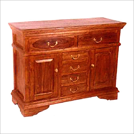 wooden sideboard