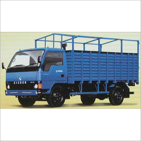 Blue Color Long Cargo Truck