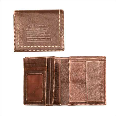 Brown Genuine Leather Mens Wallet