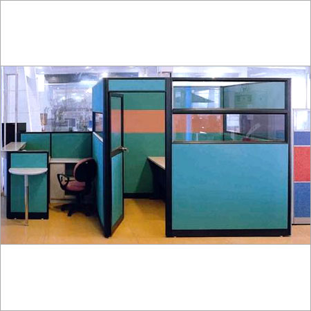 Medium Height Partitions With Aluminium Frame