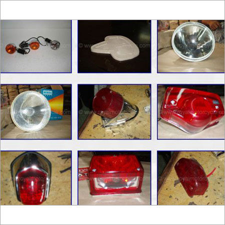 Red Round Shape Auto Lights