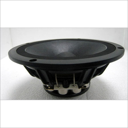 Black Round Shape Midrange Neodymium Speaker