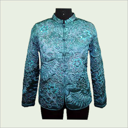 Water Proof Blue Color Fancy Jacket