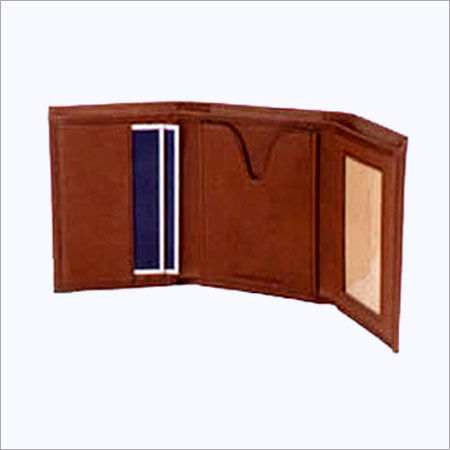 Mens Wallet - Premium Brown Leather, Folded Design | Cost Effective, High Performance, High Efficiency