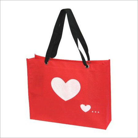 Microwaveable Red Promotional Paper Bag