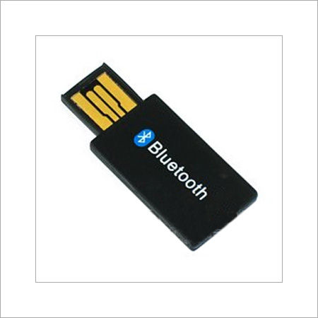 Black Slim Bluetooth Usb Dongle