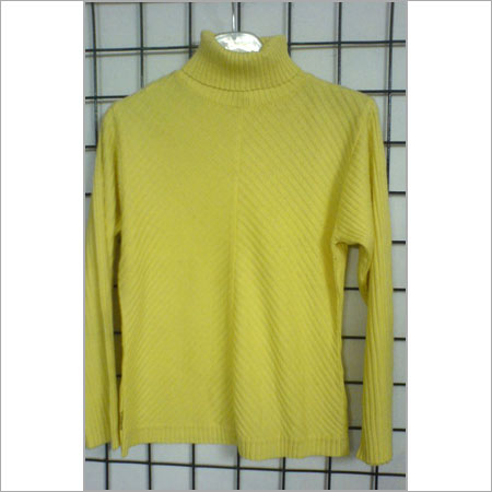 Wool Woolen Lemon Ladies Sweater