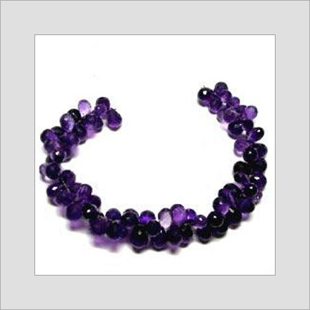 Wedding Amethyst Briolette Drops Beads