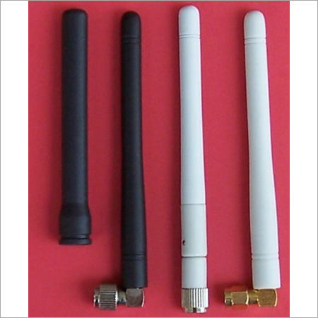 White And Black Antenna For Wireless Phone