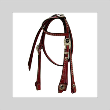 Brown Color Saddlery Headstall