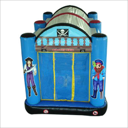 Blue Color Inflatable Fun Shooting Game