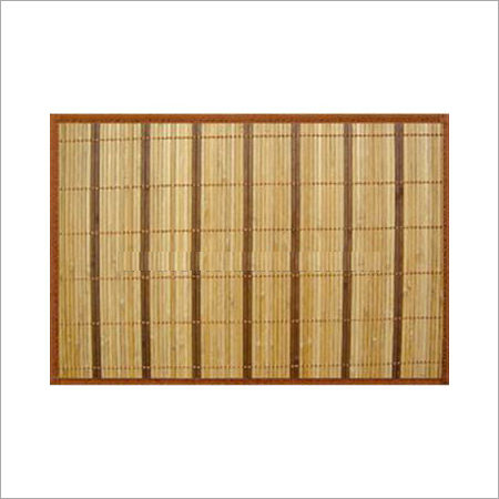 Anit Slip Brown Color Bamboo Placemat