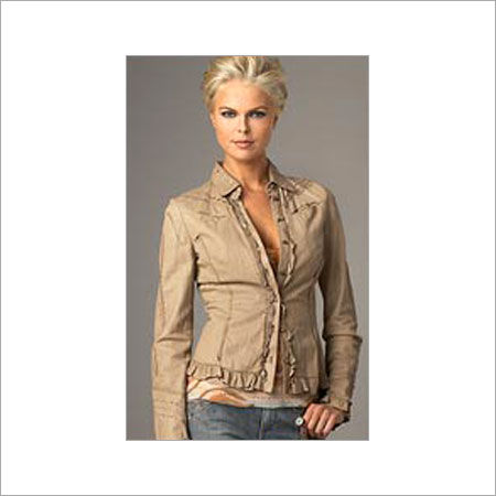 Womens Leather Shirt