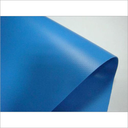 Plain Blue Color Construction Tarpaulin