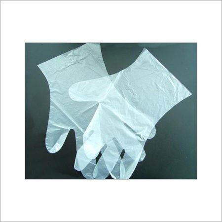 White Pe Surgical Disposable Gloves