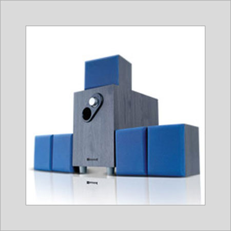 Blue Portable Home Theater System