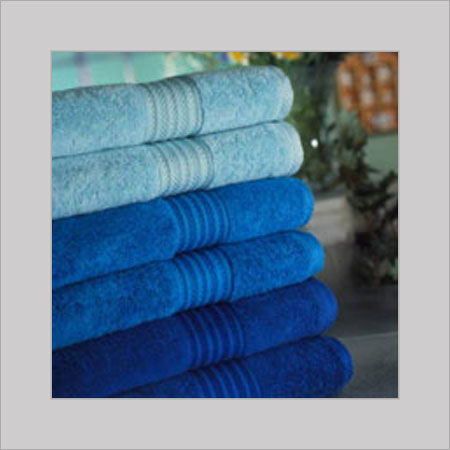 Dobby Towels - Luxurious Cotton Blend, 30x60 inches | Elegant English Rose, Forest Green, Ocean Blue & Whipped Cream with Exclusive Patterned Borders